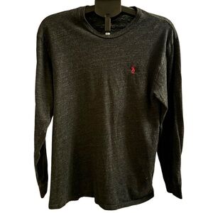 Men’s Ralph Lauren Charcoal Grey Long Sleeve Shirt
